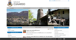 Desktop Screenshot of comune.cunardo.va.it